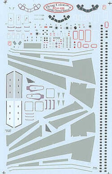 1/144 reprinted! McDonnell-Douglas MD-80 Detail sheet