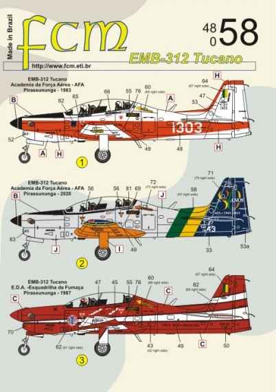 1/48 Embraer EMB-312 Tucano
