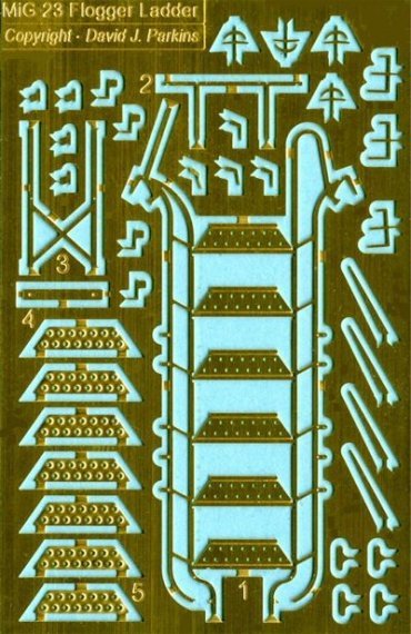 1/48 Mikoyan MiG-23 Flogger Access Ladder + Details