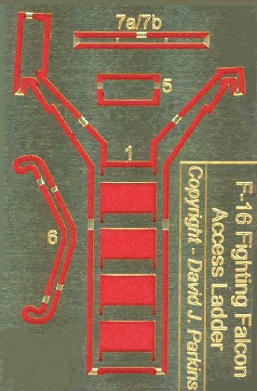 1/72 F-16 Fighting Falcon Ladder