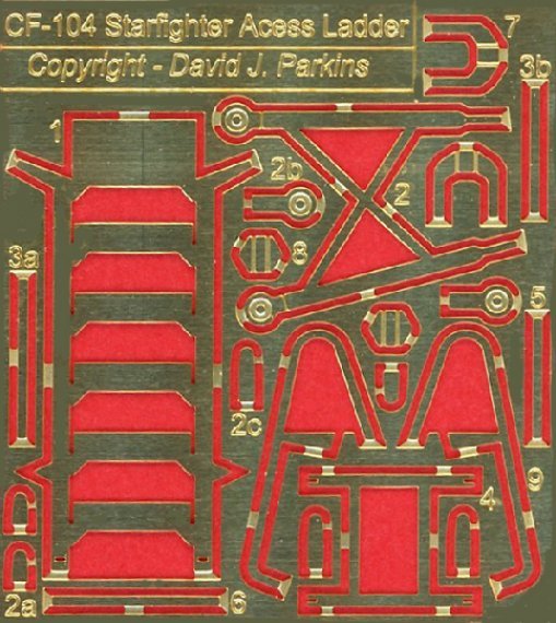 1/72 CF-104 Starfighter Ladder