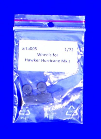 1/72 Wheels for Hurricane Mk.I