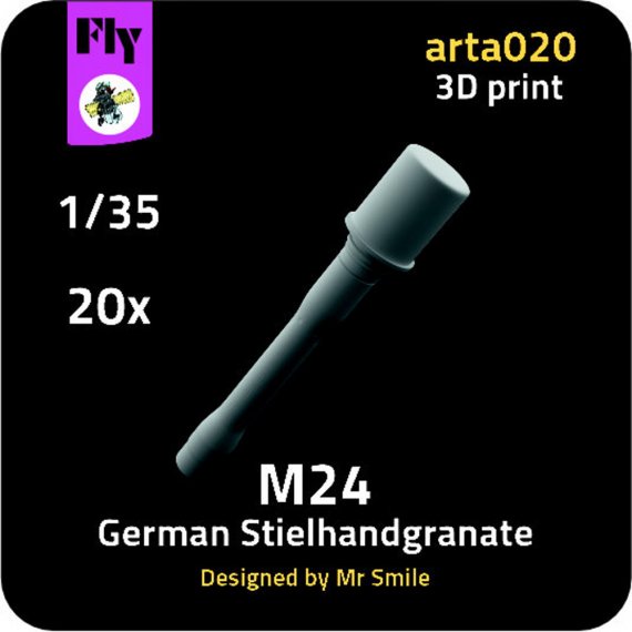FLY 1/35 Grenades M24 Stielhandgranate (20 pcs)