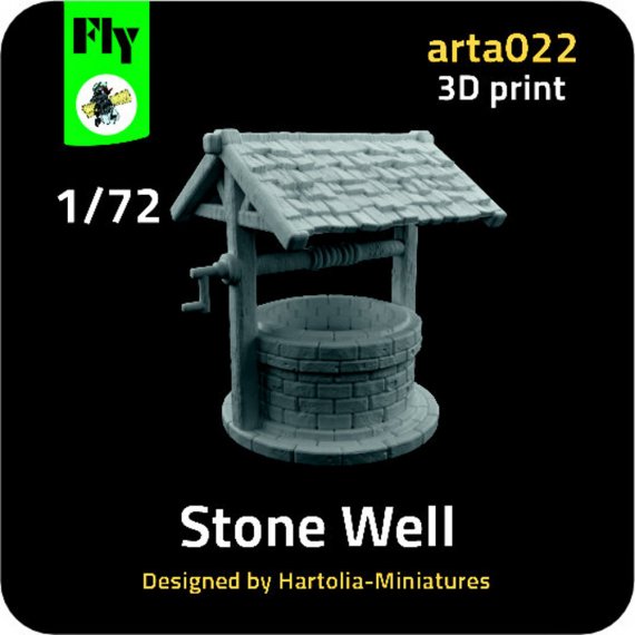 FLY Puits en Pierre 1/72 Imprim� 3D