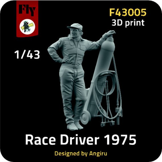FLY Figurine Pilote de Course 1975 1/43