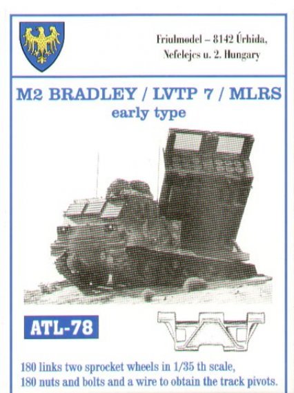 1/35 M2 Bradley  LVTP7  MLRS early type