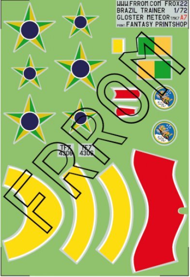1/72 Brazil Meteor T.Mk.7