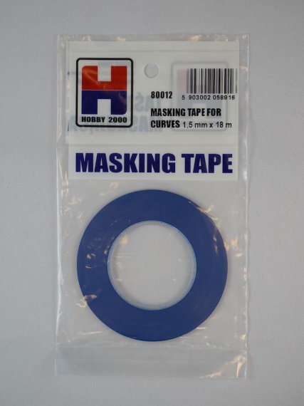 Masking Tape For Curves 1,5mm x 18m