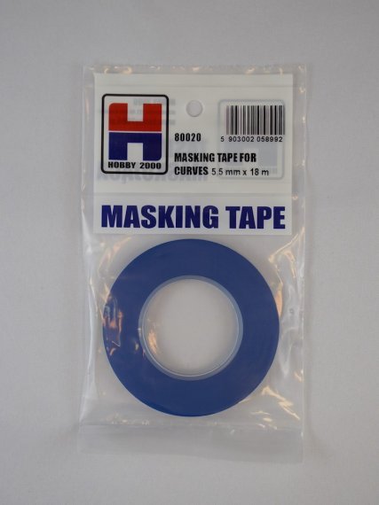 Masking Tape For Curves 5,5mm x 18m