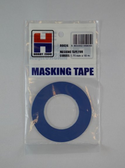 Masking Tape For Curves 0,75mm x 18m