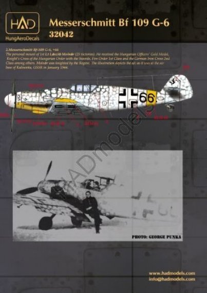 1/48 Decal Messerschmitt Bf 109 G-6