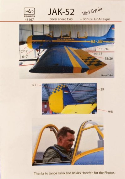 1/48 Yakovlev Yak-52 Hungarian