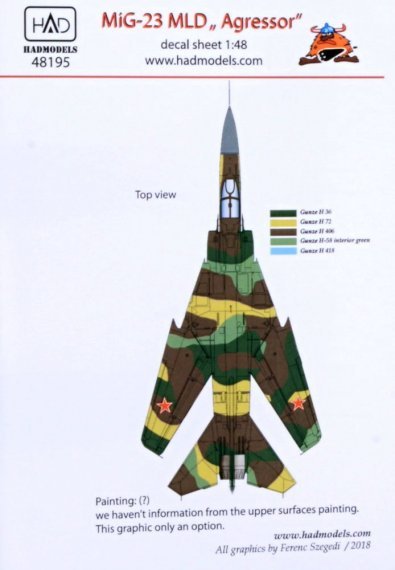 1/48 Mikoyan MiG-23MLD Aggressor