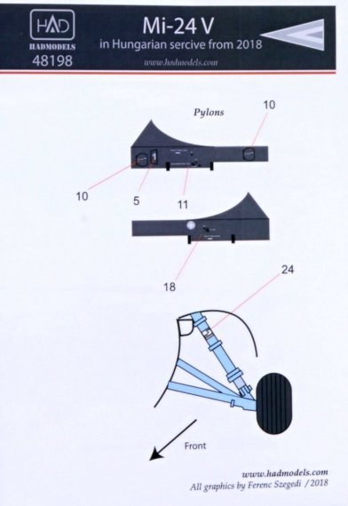 1/48 Mil Mi-24V with new NATO painting