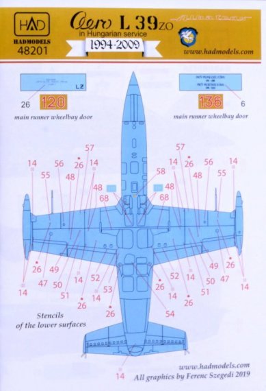 1/48 Aero L-39ZO in Hungarian service part 1