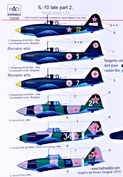 1/72 Ilyushin Il-10 late part 2