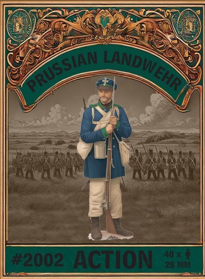 HAT Industrie Landwehr Prussienne Napol�onienne 28mm