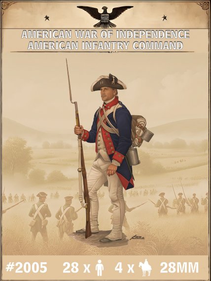 HAT Industrie 28mm AWI American Infantry Command