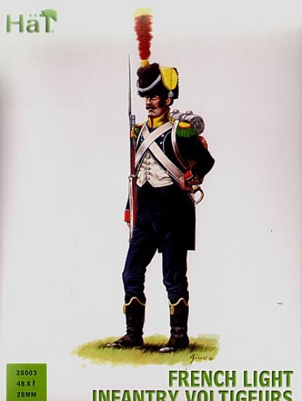 1/56, 28mm French Voltigeurs