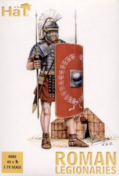 HAT 1/72 L�gionnaires Romains 45 figurines A1045NR