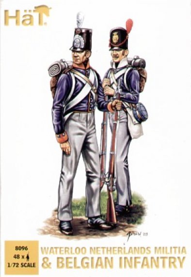 HAT 1/72 Milice Royale N�erlandaise et Infanterie Belge