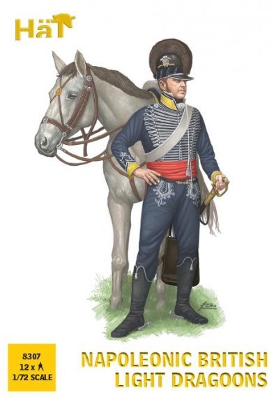 1/72 Napoleonic British Light Dragoons
