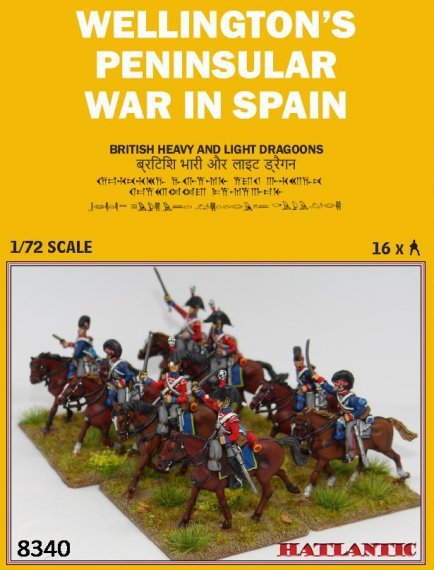 1/72 British Heavy and Light Dragoons Sampler