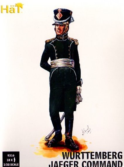 1/32 Wurttemberg Jaeger. Command