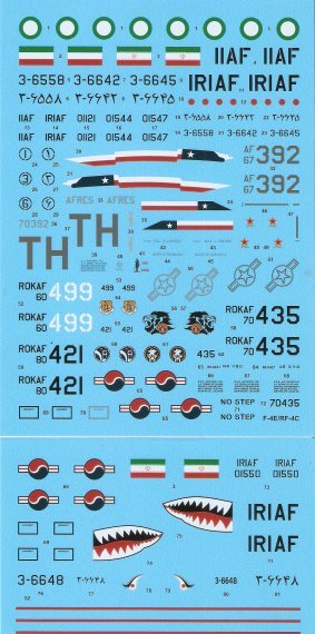 1/48 McDonnell RF-4C/F-4E Phantoms II