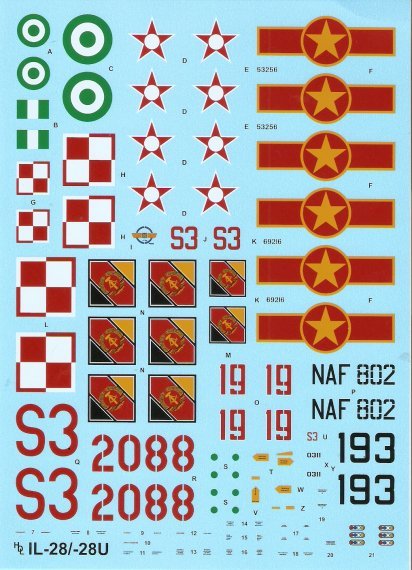 1/48 Ilyushin Il-28 RT/U Beagle/Mascot