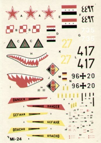1/72 Mil Mi-24 Hind D/E