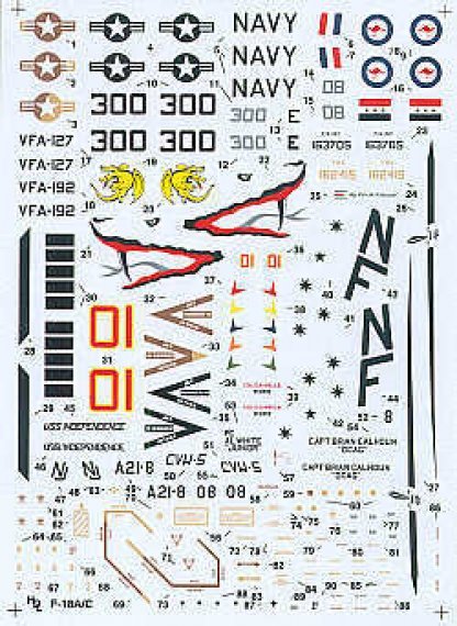 1/72 McDonnell-Douglas F/A-18A Hornet McDonnell-Douglas F/A-18C