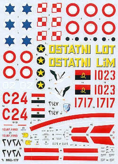 1/72 Mikoyan MiG-17F/LIM-5 Fresco C.