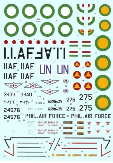 1/72 North-American F-86F-25/F-30 (F-40 wing) Sabre