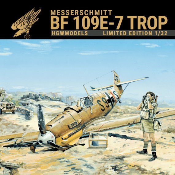 Messerschmitt Bf-109E-7 Trop 1/32 Limited Edition
