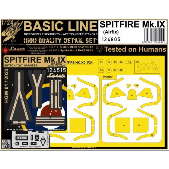 1/24 Spitfire Mk.IX BASIC LINE