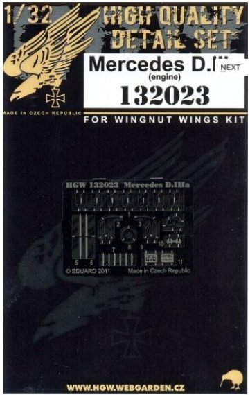 1/32 Mercedes D.IIIa (engine, PE set)