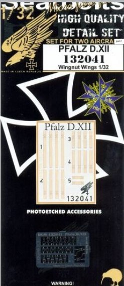 1/32 Seatbelts Pfalz D.XII (WNW)