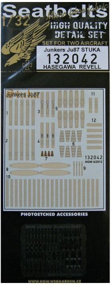 1/32 Seatbelts Junkers Ju 87 Stuka (HAS/REV)