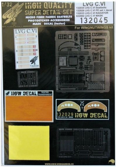 1/32 LVG C.VI  SUPER DETAIL SET (WNW)