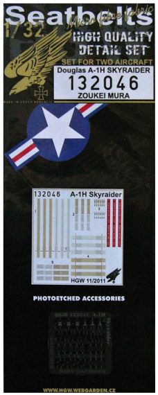 1/32 Seatbelts A-1H Skyraider (ZOUKEI MURA)