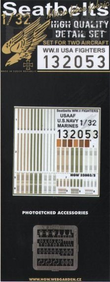 HGW 1/32 Cinture di sicurezza caccia U.S. WWII