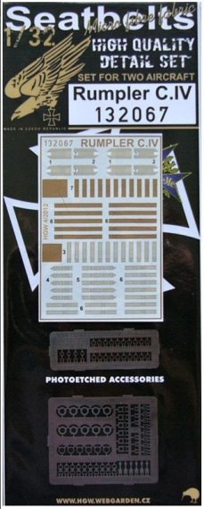 1/32 Seatbelts Rumpler C.IV