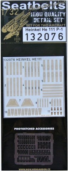1/32 Seatbelts Heinkel He 111 P-1