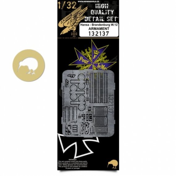 1/32 Hansa-Brandenburg W.12 Armament