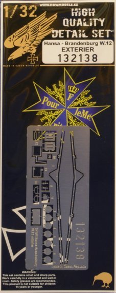 1/32 Hansa-Brandenburg W.12 Exterior