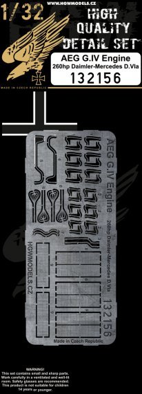 1/32 AEG G.IV  260 hp Daimler-Mercedes D.Via Engine