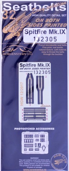 1/32 Seatbelts Spitfire Mk.IX