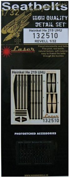 1/32 Seatbelts Heinkel He 219 UHU (REV)