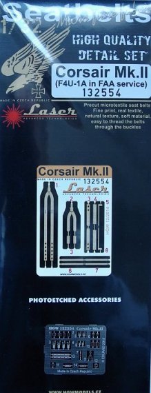 1/32 Vought Corsair Mk.II Seatbelts 1/32